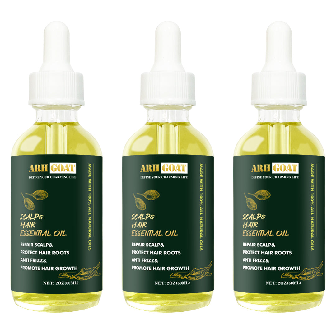 ARHGOAT Hair Growth Oil Scalp Serum - Pack Three