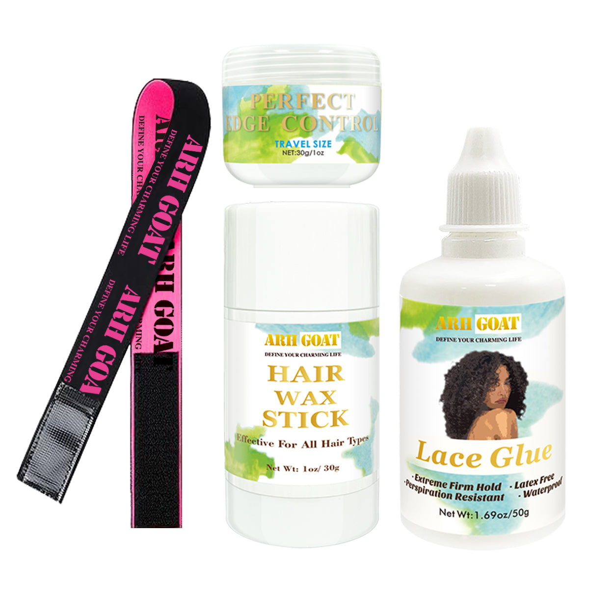 ARHGOAT Hair Styling & Wig Install Basic Set