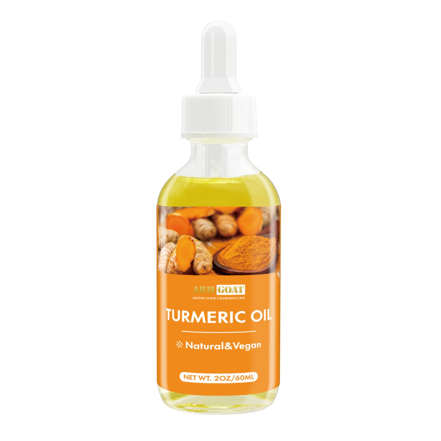 ARHGOAT Turmeric Oil 60ml For Face & Body