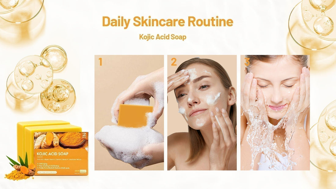 Daily Skincare Essential: The Correct Way to Use ARHGOAT Turmeric Kojic Acid Soap