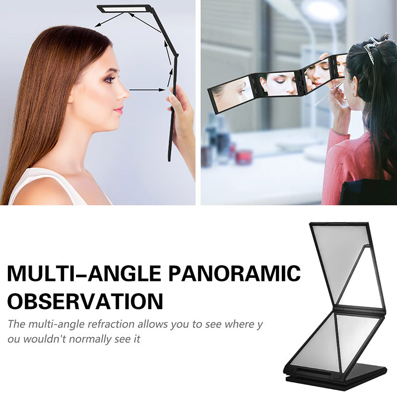 4 Panel Mirrors ARHGOAT 4 Panel Foldable Makeup Mirror