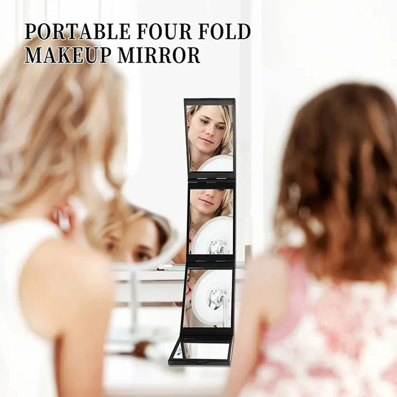 4 Panel Mirrors ARHGOAT 4 Panel Foldable Makeup Mirror
