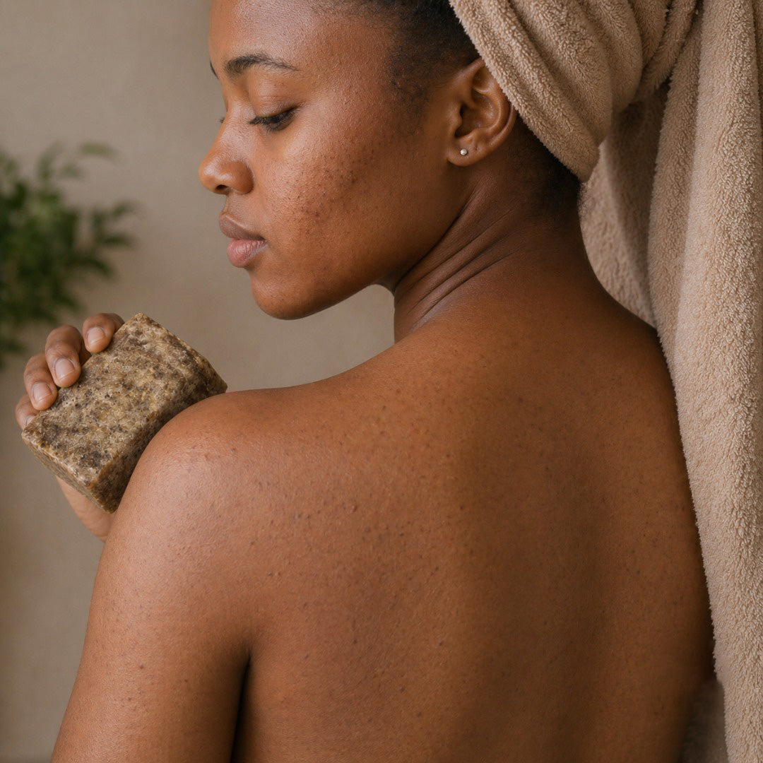 ARHGOAT Authentic African Black Soap For Body & Skin