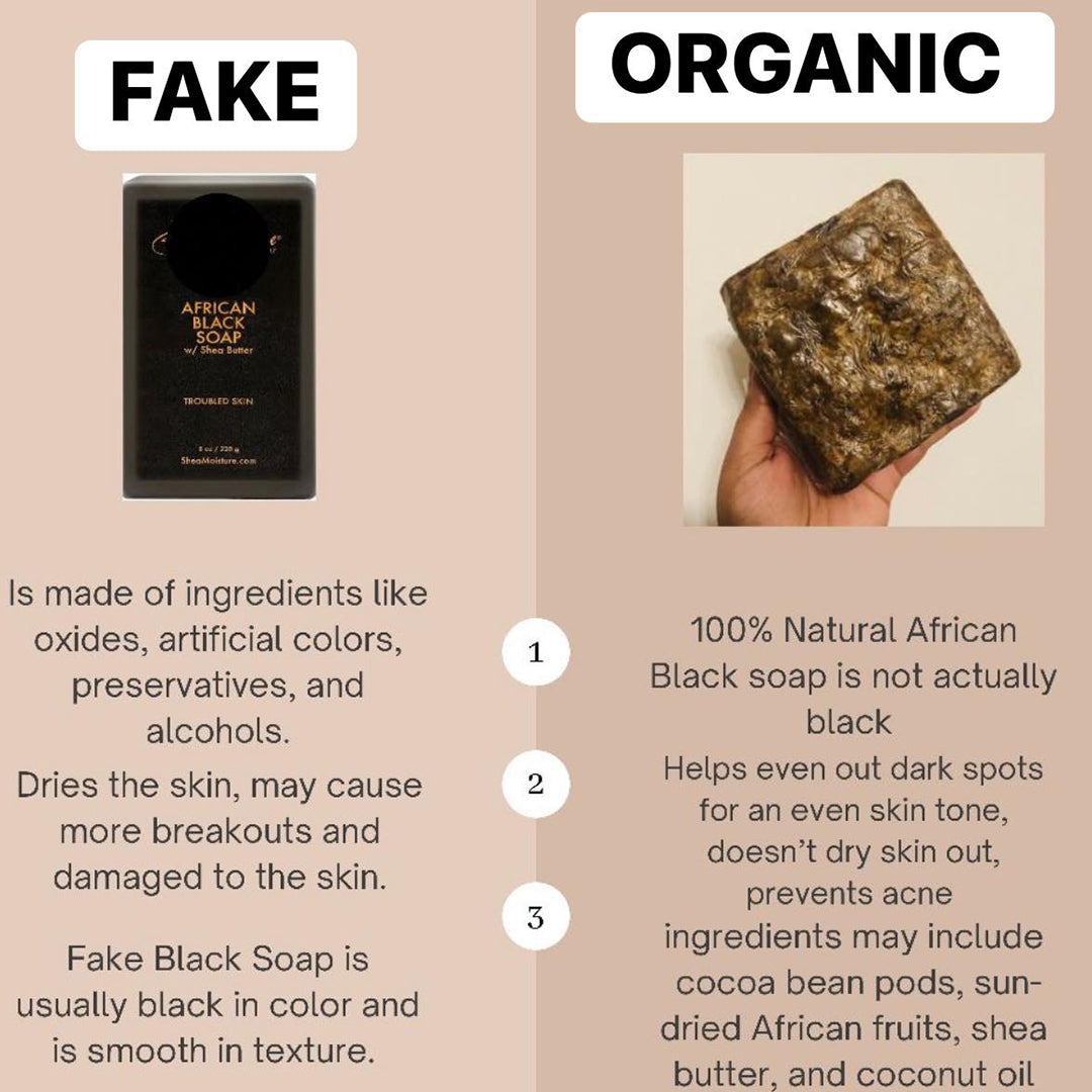 ARHGOAT Authentic African Black Soap