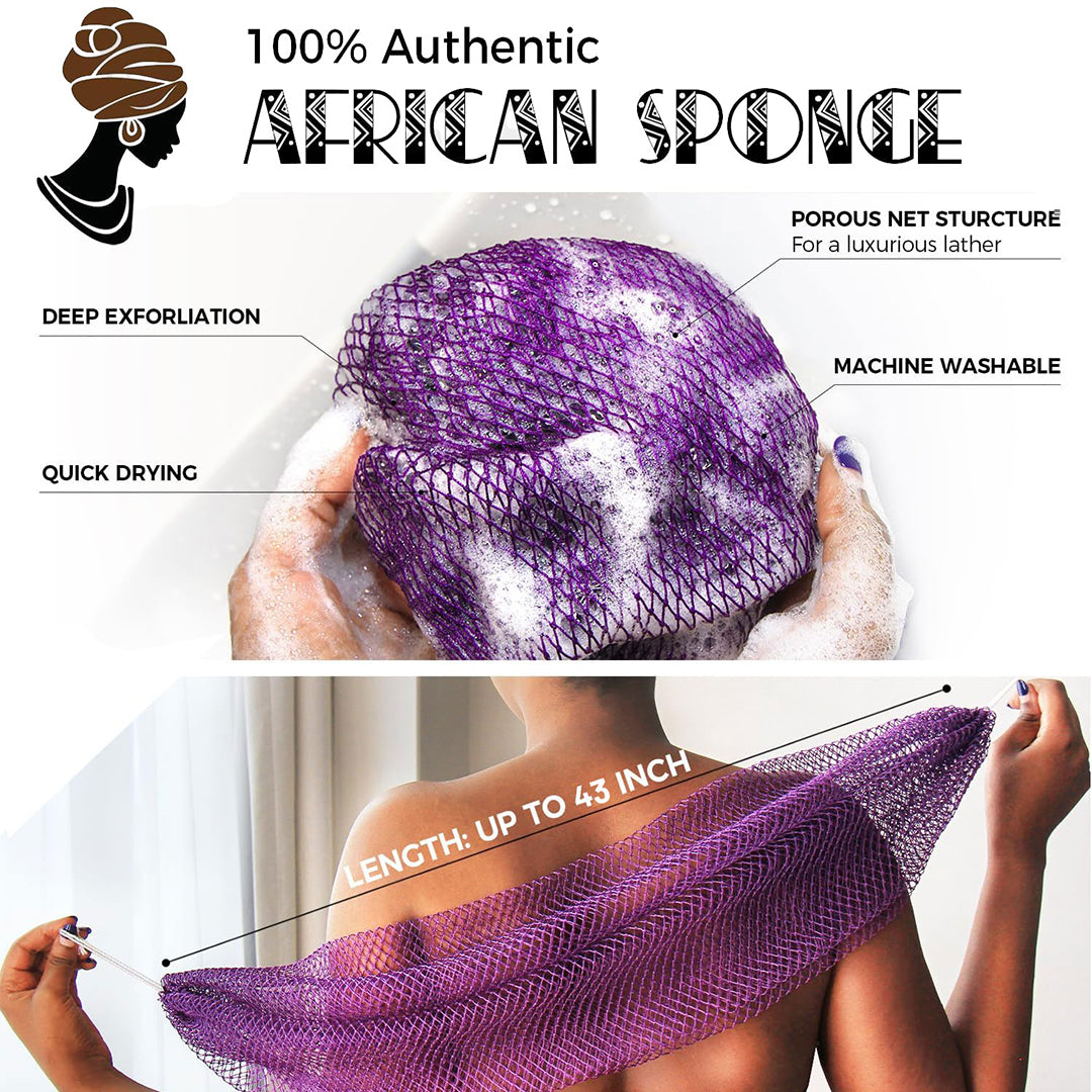 ARHGOAT African Bath Net Sponge