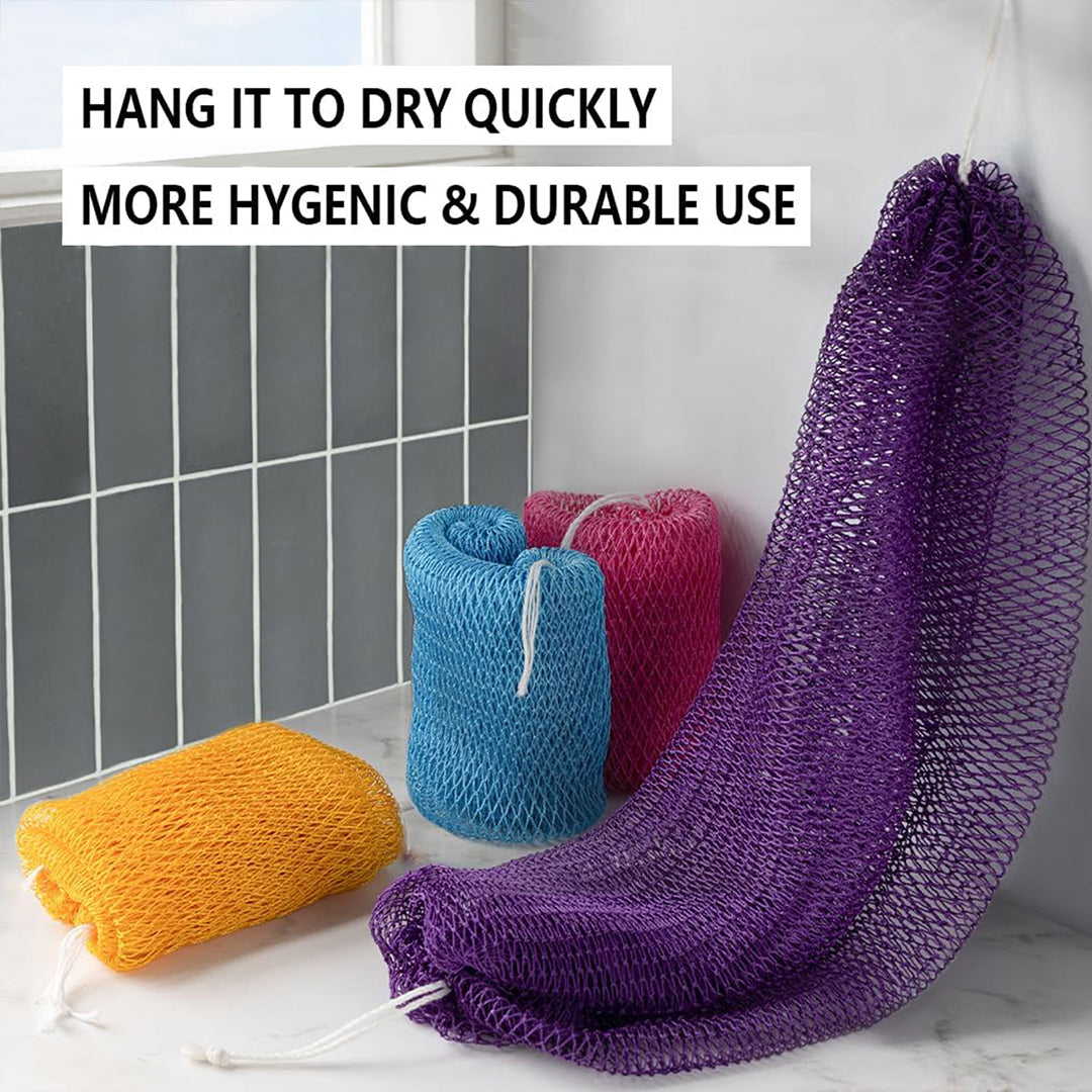 ARHGOAT African Bath Net Sponge - Functions