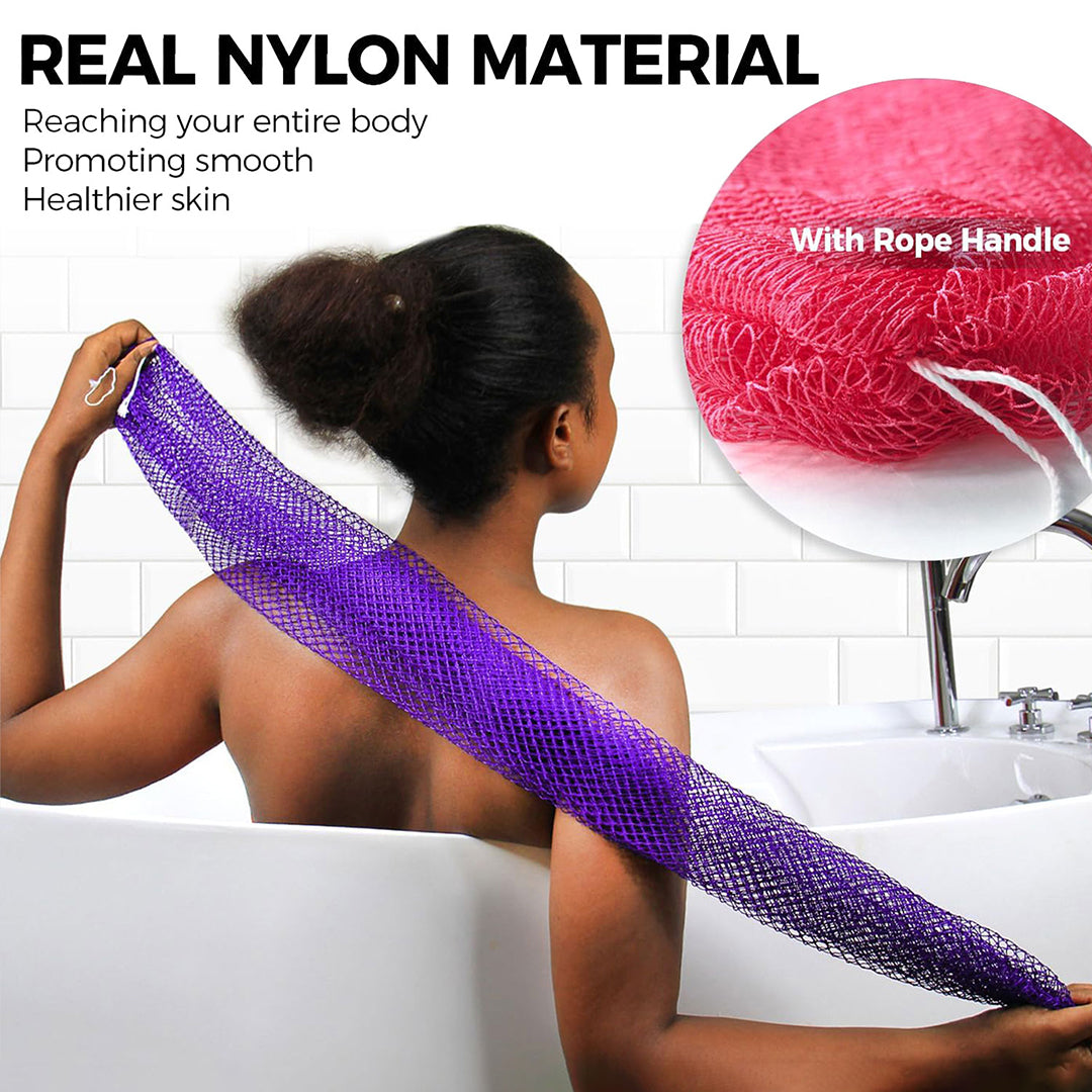 ARHGOAT African Bath Net Sponge - Nylon Material