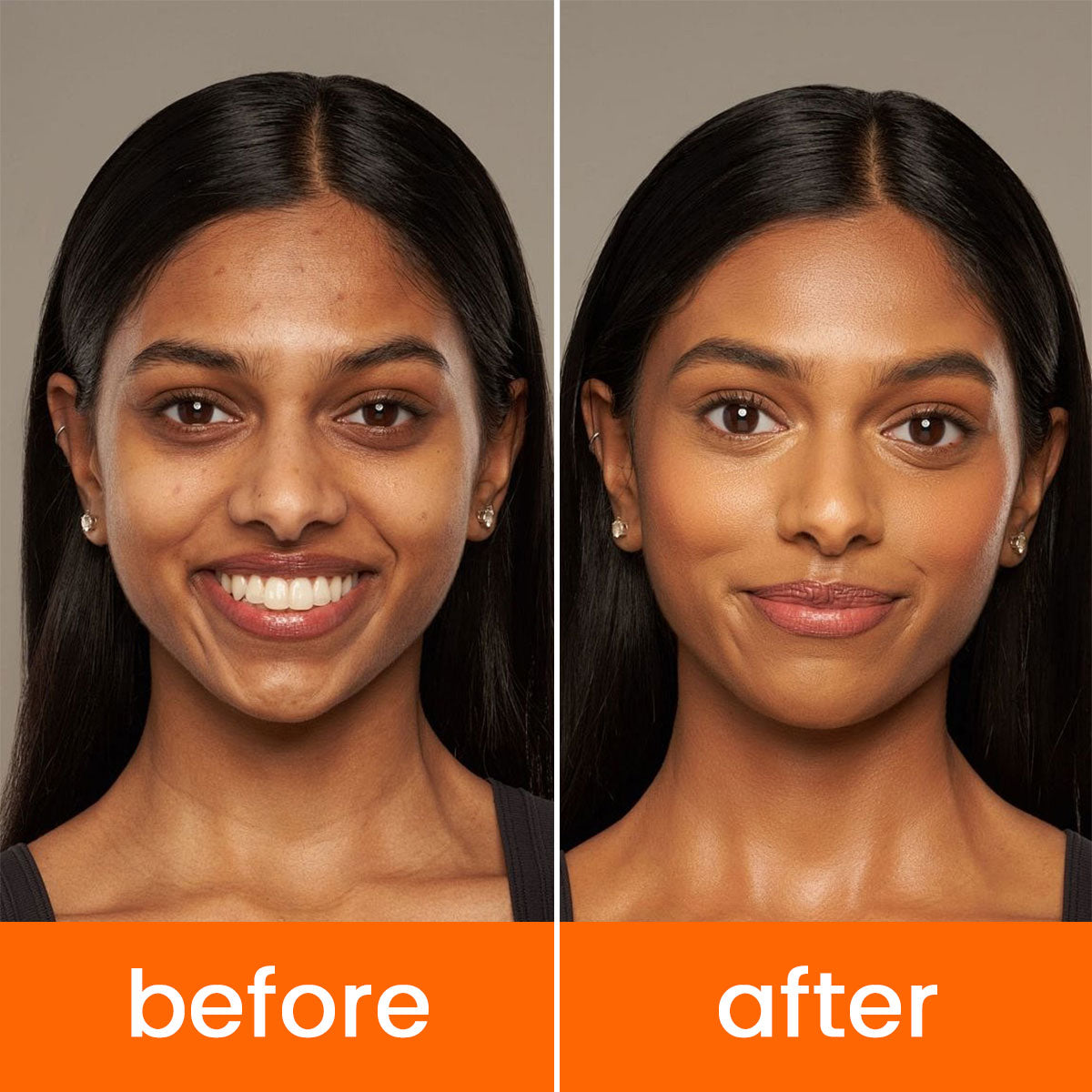 ARHGOAT Carrot Kojic Acid Soap 7oz/200g - BEFOR & AFTER RESULTS