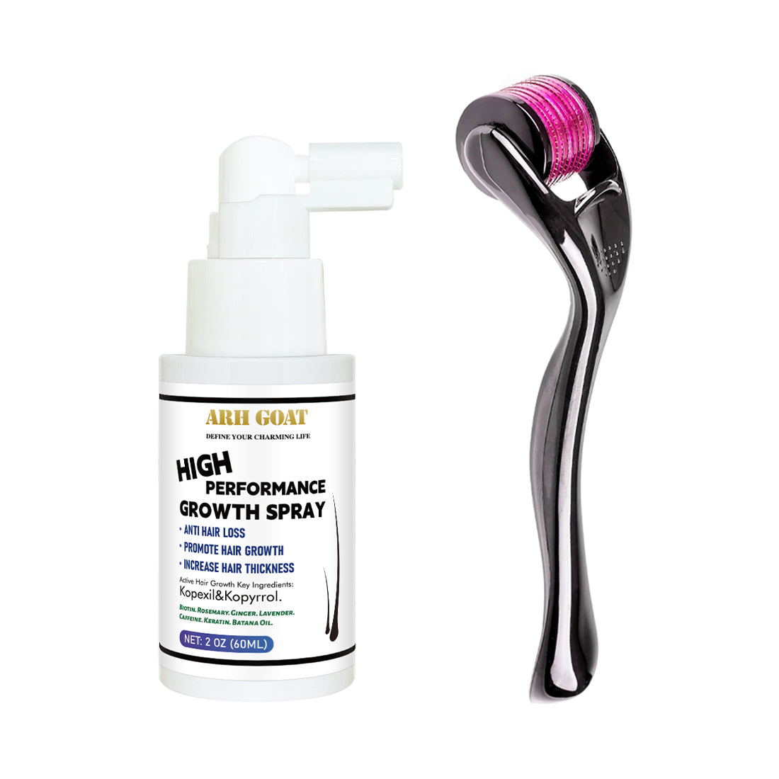 ARHGOAT Hair Growth Spray Starter Set