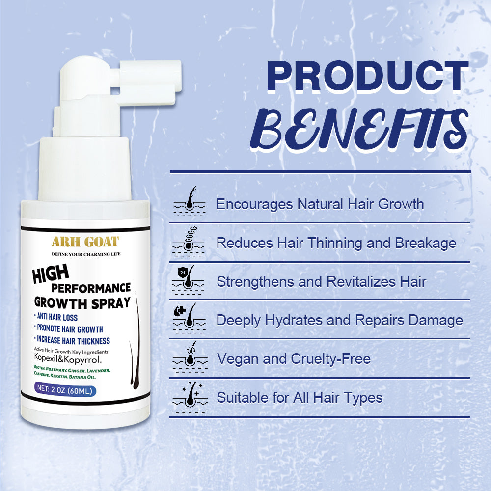ARHGOAT Hair Growth Spray 60ml - Benefits