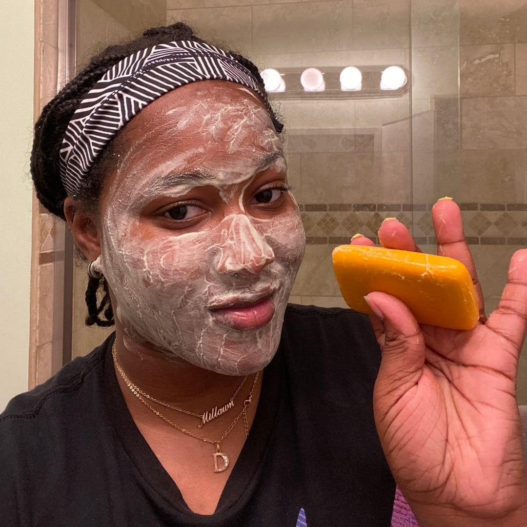 ARHGOAT Turmeric Kojic Acid Soap 2 Bars - 200g, Upgraded