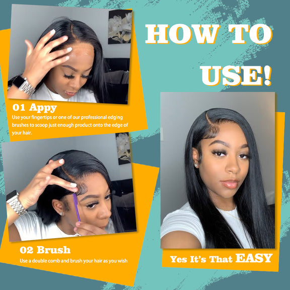 ARHGOAT Perfect Edge Control Set + Wig Lace Glue 1.69oz