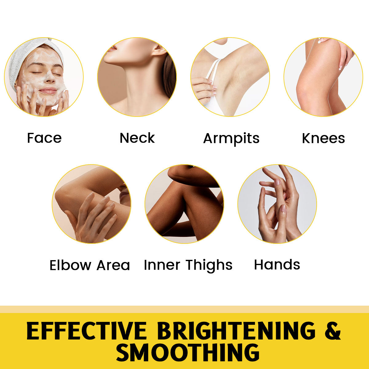 ARHGOAT Vitamin C Kojic Acid Soap 7oz/200g - For Face & Body