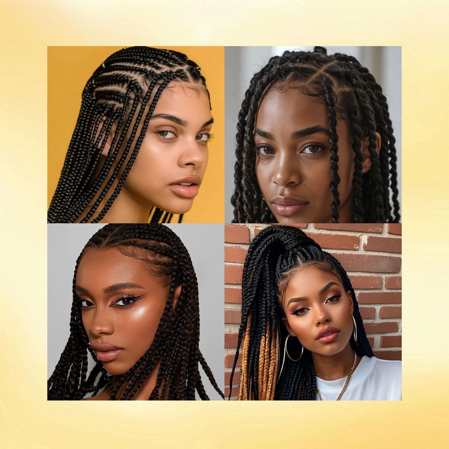CNNY Edge Control Braid & Loc Gel 3.5oz/100g, For All Hair Types