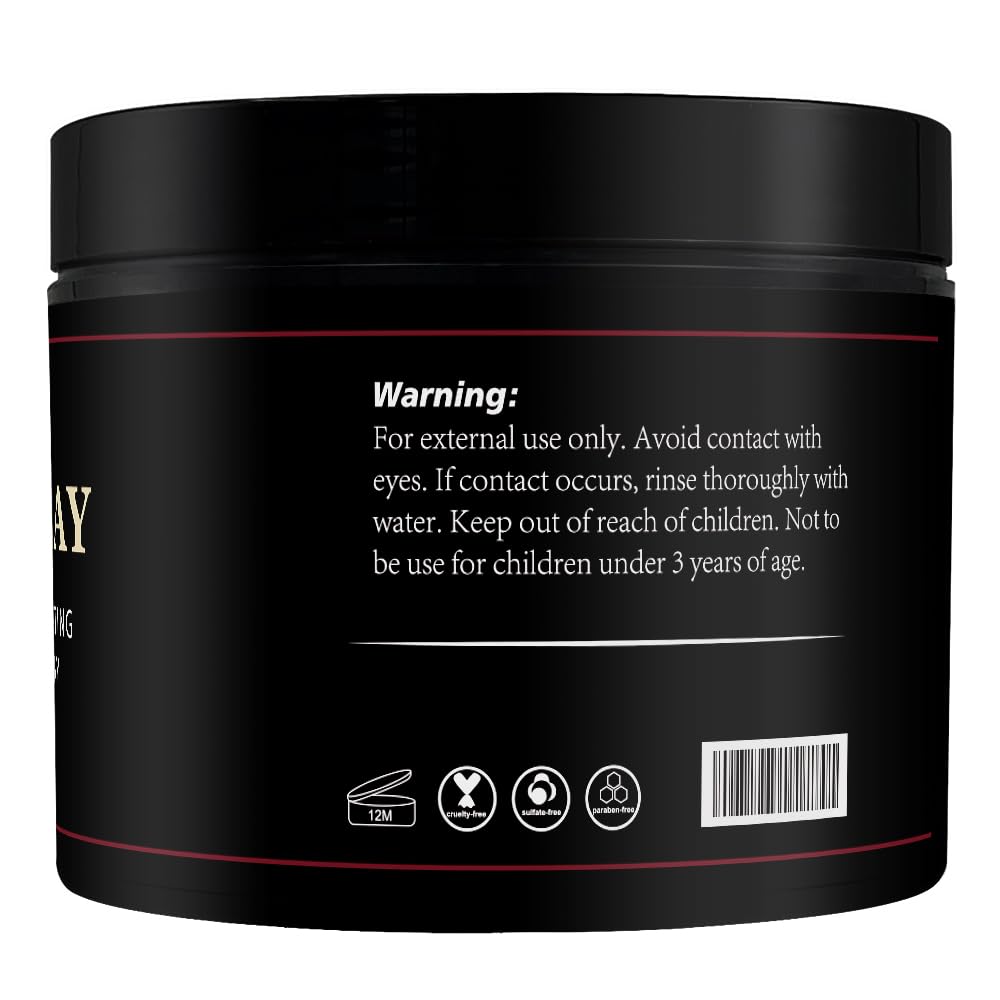 CNNY Men's Hair Styling Clay 3.53oz/100g, Product Details