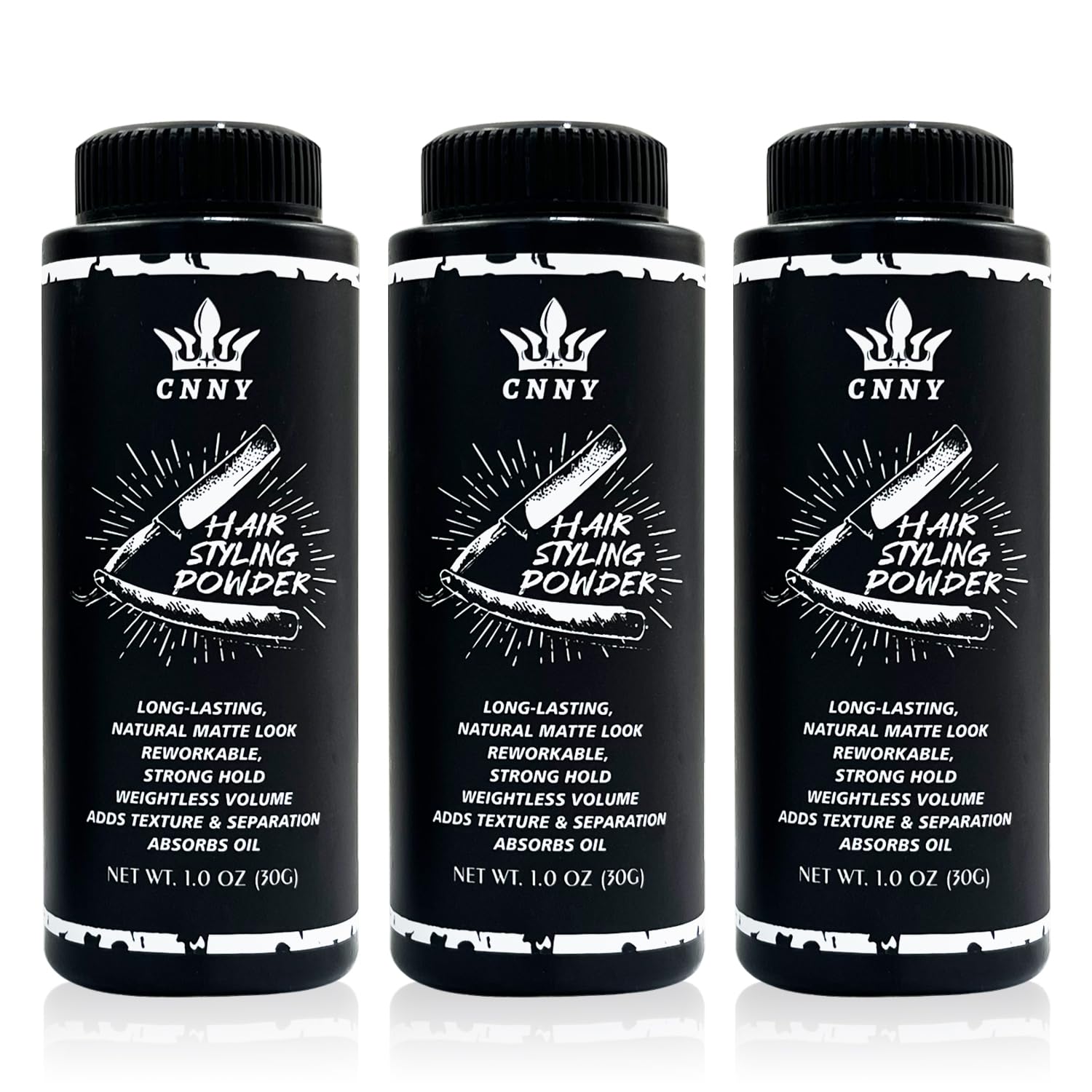 CNNY Hair Styling Powder 1oz/30g, 3 Packs