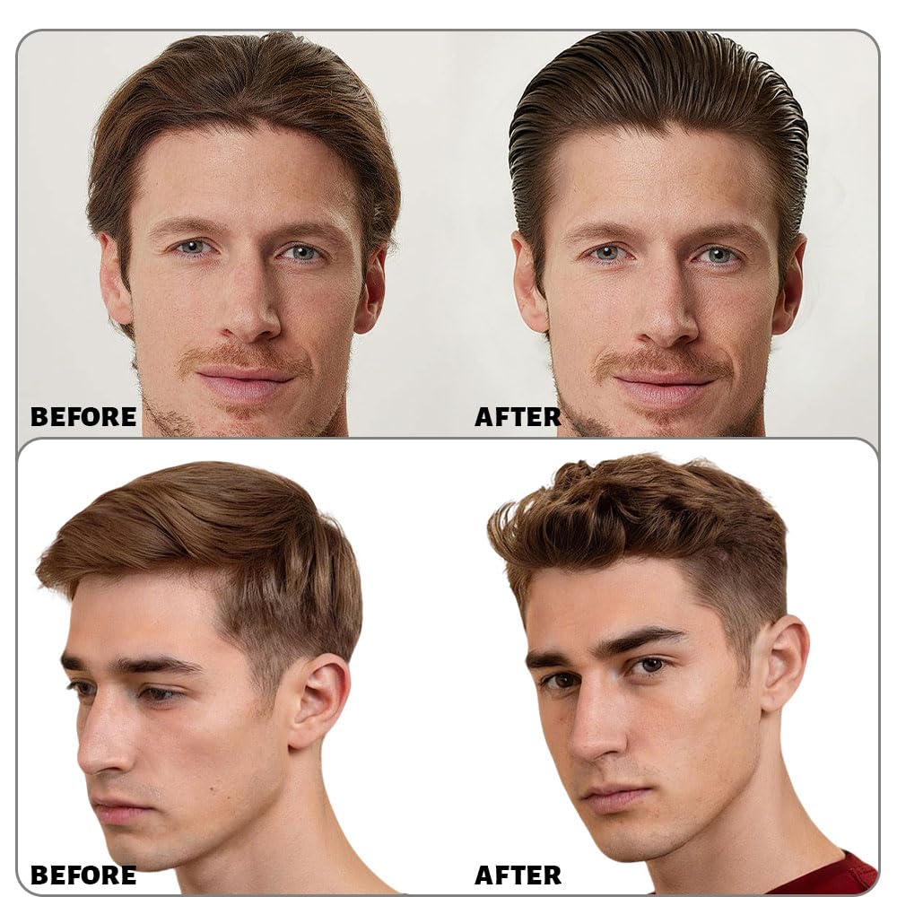CNNY Hair Styling Set For Men: Before & After Results, For All Hair Types